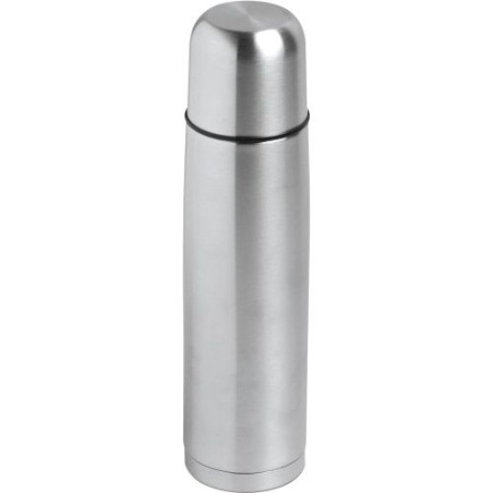 Bouteille isotherme personnalisée en acier inoxydable de 500 ml Mona Matières : acier inoxydable Couleurs : noir goodies publici