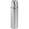 Bouteille isotherme personnalisée en acier inoxydable de 500 ml Mona Matières : acier inoxydable Couleurs : noir goodies publici