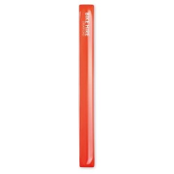 Brassard réfléchissant personnalisé 32x3cm - ENROLLO Matières : métal Couleurs : orange cadeau collaborateur premium