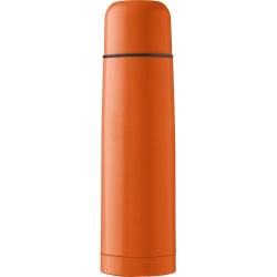 Bouteille isotherme personnalisée en acier inoxydable de 500 ml Mona Matières : acier inoxydable Couleurs : orange marquage lase