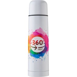 Bouteille isotherme personnalisée en acier inoxydable de 500 ml Mona Matières : acier inoxydable Couleurs : orange cadeau affair