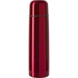 Bouteille isotherme personnalisée en acier inoxydable de 500 ml Mona Matières : acier inoxydable Couleurs : rouge impression hau