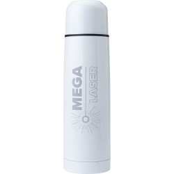 Bouteille isotherme personnalisée en acier inoxydable de 500 ml Mona Matières : acier inoxydable Couleurs : bleu cobalt cadeau a