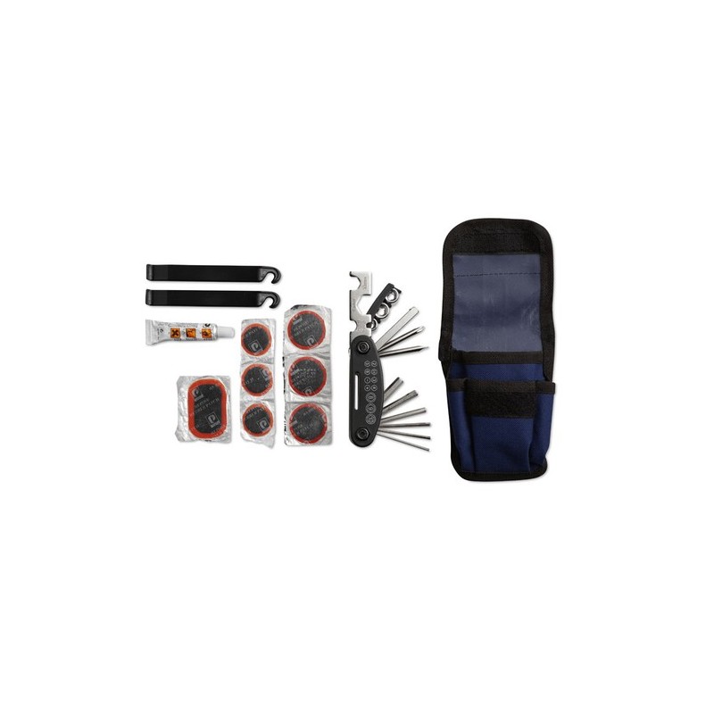 Kit de Réparation Personnalisé Éco-responsable pour Vélo - AMIR Matières : métal Couleurs : bleu
