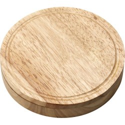 Set à fromage personnalisé  Bellamy Matières : bois Couleurs : brun