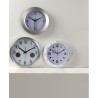 Pendule murale personnalisable en plastique Ali Matières : papier Couleurs : argenté goodies publicitaire événementiel