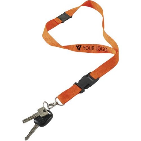 Lanyard en Polyester Bobbi - Pratique et Personnalisable
