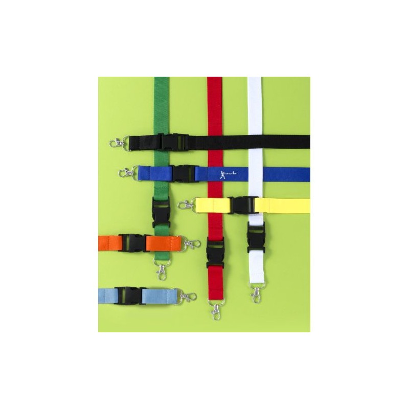 Lanyard en Polyester Bobbi - Pratique et Personnalisable