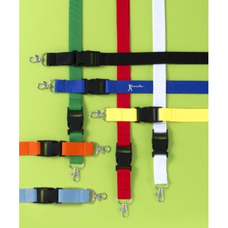 Lanyard en Polyester Bobbi - Pratique et Personnalisable
