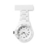 Montre analogique infirmière personnalisée - NURWATCH Matières : PET Couleurs : blanc
