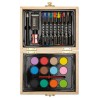 Set de peinture compact personnalisé BEAU - Idéal pour les loisirs créatifs Matières : bois Couleurs : bois