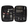 Jeu d'outils Pratique Personnalisé dans une Boîte - PAUL Matières : métal Couleurs : noir personnalisable avec votre logo