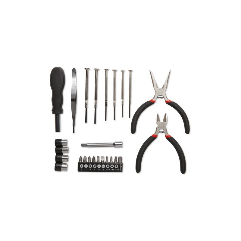 Jeu d'outils Pratique Personnalisé dans une Boîte - PAUL Matières : métal Couleurs : noir cadeau entreprise pas cher