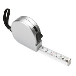 Mètre Ruban Personnalisé 2m Pratique et Élégant MELO Matières : métal Couleurs : argenté mat