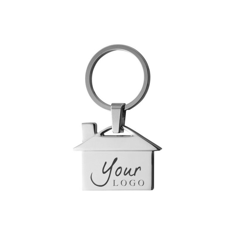 Porte-clés en métal Mika - Élégance et praticité