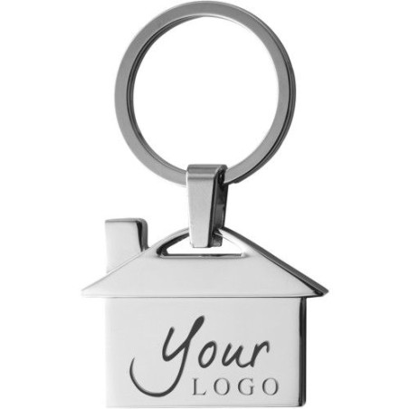 Porte-clés en métal Mika - Élégance et praticité