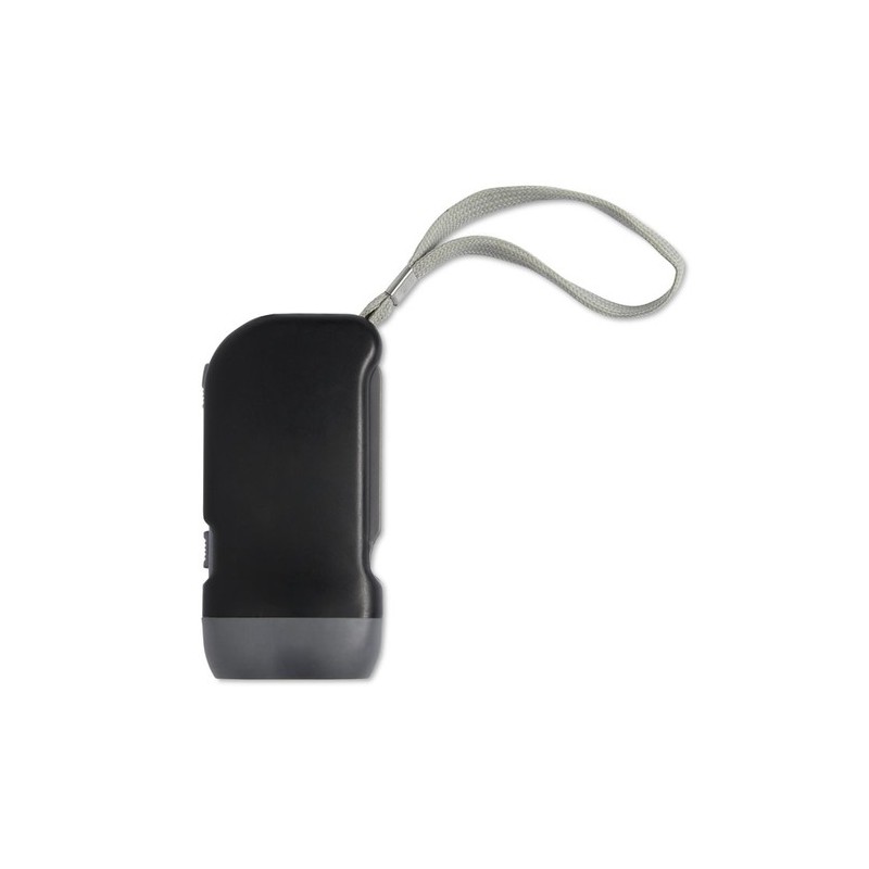 Lampe à LED Personnalisée Éco-responsable - ROBIN Matières : ABS Couleurs : noir personnalisable avec votre logo