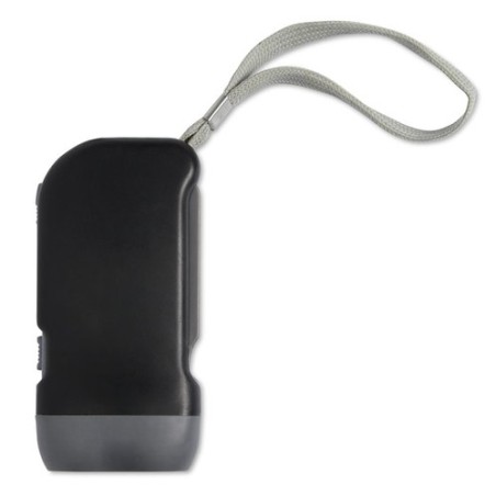 Lampe à LED Personnalisée Éco-responsable - ROBIN Matières : ABS Couleurs : noir personnalisable avec votre logo