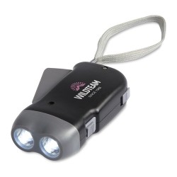 Lampe à LED Personnalisée Éco-responsable - ROBIN Matières : ABS Couleurs : noir cadeau entreprise pas cher