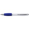 Stylo personnalisable bille métal bleu