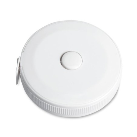 Mètre-ruban Personnalisé 1m Pratique - JEN Matières : PVC Couleurs : blanc personnalisable avec votre logo