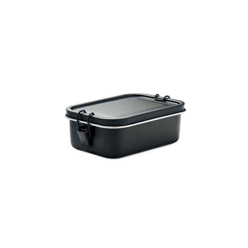Lunch box en acier inoxydable personnalisée 750ml - CHAN LUNCHBOX COLOUR Matières : acier inoxydable Couleurs : noir