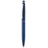 Stylo-stylet publicitaire unique QUIM Matières : aluminium Couleurs : bleu goodies publicitaire événementiel
