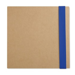 Set de Papeterie Personnalisé - QUINCY Accessoires de Bureau Matières : papier Couleurs : bleu royal marquage laser ultra précis