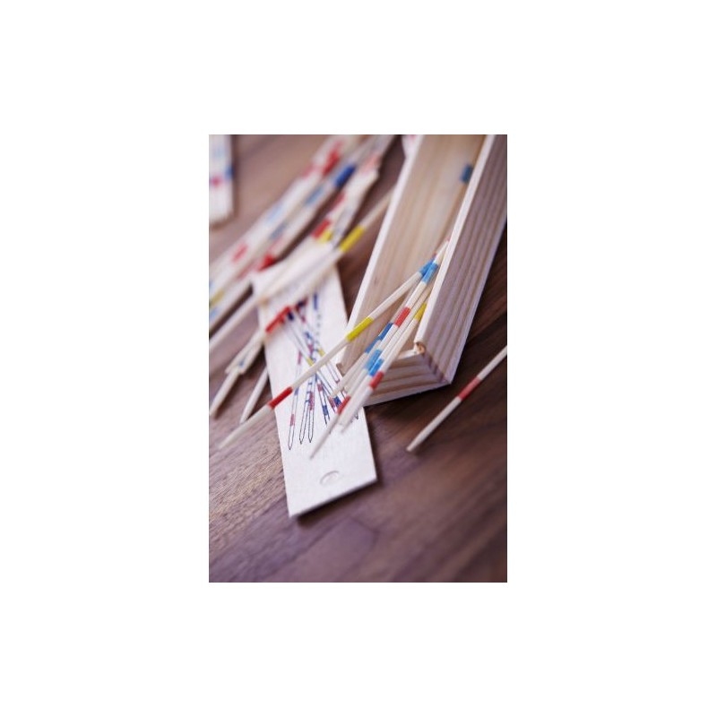 Jeu de Mikado en Bois - Écrin Élégant