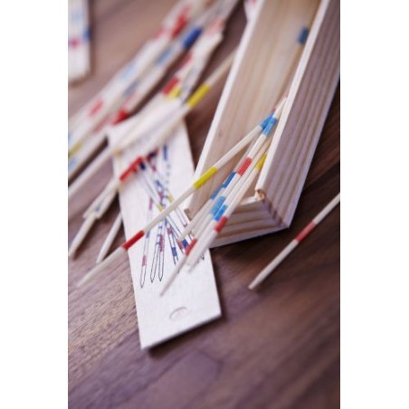 Jeu de Mikado en Bois - Écrin Élégant