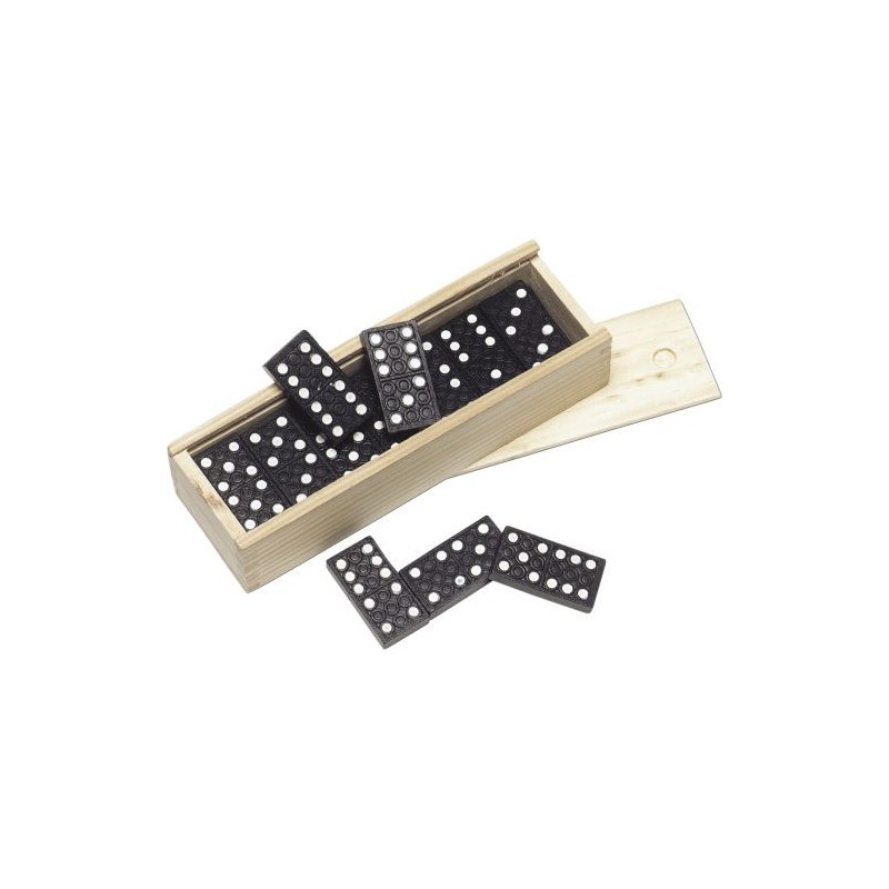 Jeu de Dominos Enid en Bois - Écrin Élégant
