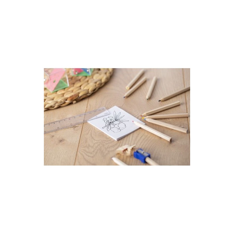 Set à dessin de 10 crayons Hilary