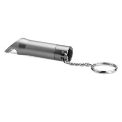 Lampe torche porte-clés personnalisée en métal LITOP - Cadeau pratique pas cher Matières : aluminium Couleurs : pierre cadeau en