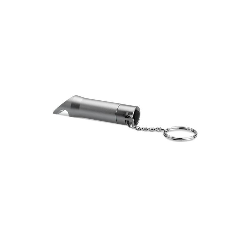 Lampe torche porte-clés personnalisée en métal LITOP - Cadeau pratique pas cher Matières : aluminium Couleurs : pierre cadeau en