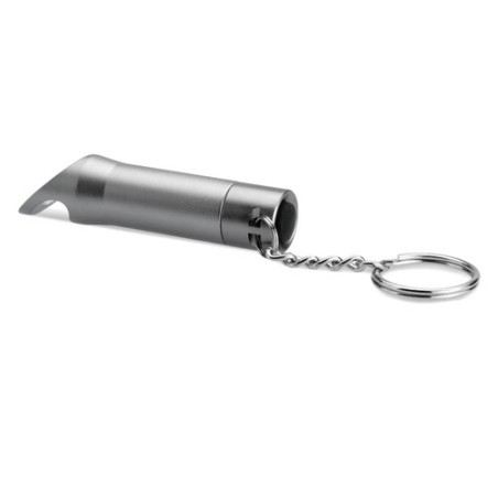 Lampe torche porte-clés personnalisée en métal LITOP - Cadeau pratique pas cher Matières : aluminium Couleurs : pierre cadeau en