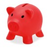 Tirelire Personnalisée Éco-responsable SOFTCO - Idéale pour vos Objectifs d'Épargne Matières : PVC Couleurs : rouge impression h