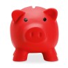 Tirelire Personnalisée Éco-responsable SOFTCO - Idéale pour vos Objectifs d'Épargne Matières : PVC Couleurs : rouge cadeau clien