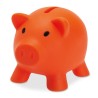 Tirelire Personnalisée Éco-responsable SOFTCO - Idéale pour vos Objectifs d'Épargne Matières : PVC Couleurs : orange cadeau entr