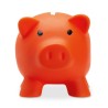 Tirelire Personnalisée Éco-responsable SOFTCO - Idéale pour vos Objectifs d'Épargne Matières : PVC Couleurs : orange objet promo