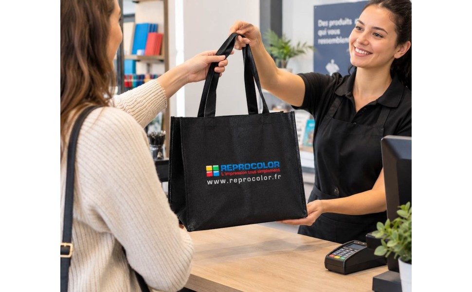 Sac shopping 100% personnalisé : un objet publicitaire pratique pour votre communication
